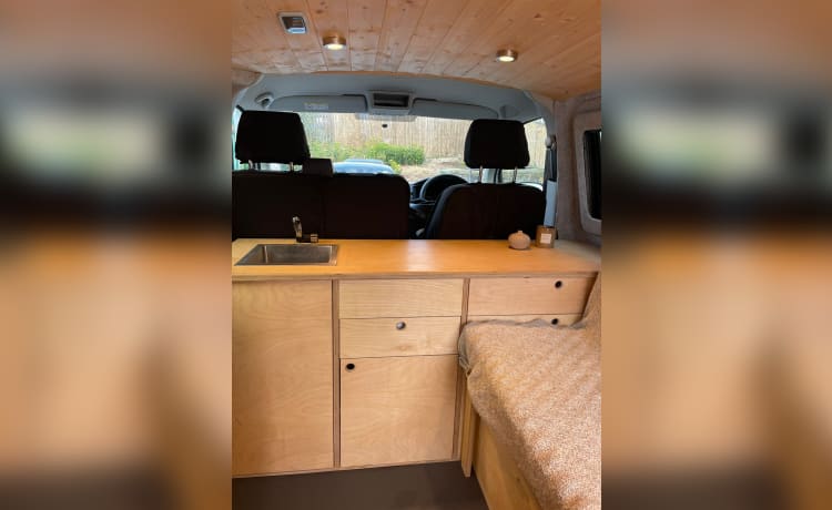 VW Canpervan con 2 posti letto - stile Scandi - 2018