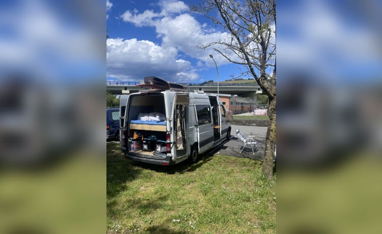 2p Mercedes-Benz bus uit 2014