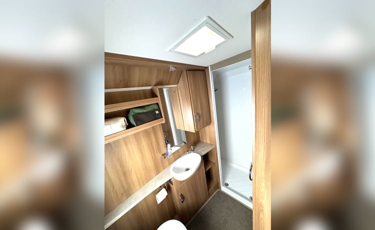 Boris – 4 berth Swift sundance. 