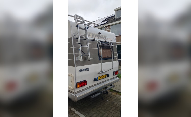 Chateau Ducato – 4 persoons Hymer alkoof uit 1993