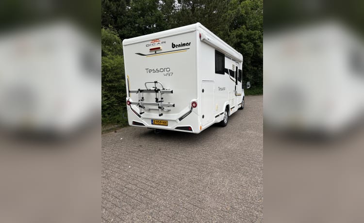 Benimar Tessoro 497 bj:2020  – 4p Benimar Tessoro 497 Teilintegrierter von 2020 AIRCO in NEUEM ZUSTAND!