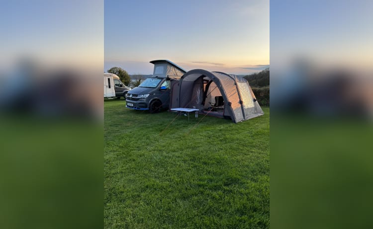 4-persoons Volkswagen campervan uit 2019