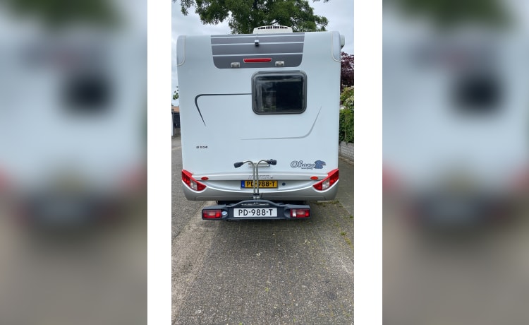 Prachtige 4p Hymer 654 