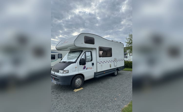 Fiat Ducato (CI Carioca 10) con 5 posti letto del 2002