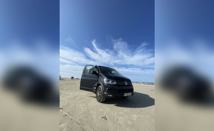 Calli – VW California met fietsenrek