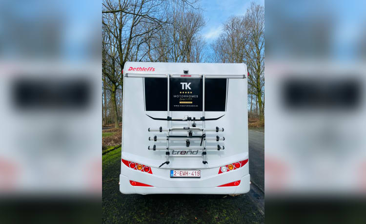 Rijkelijk uitgeruste Dethleffs Motorhome!