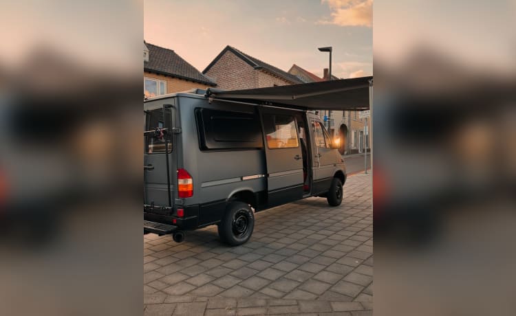 4p Mercedes-Benz campervan uit 2002