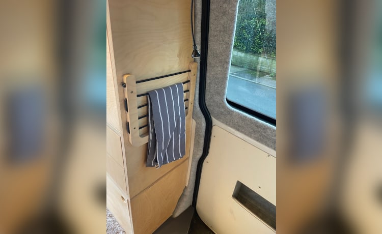 VW Canpervan con 2 posti letto - stile Scandi - 2018