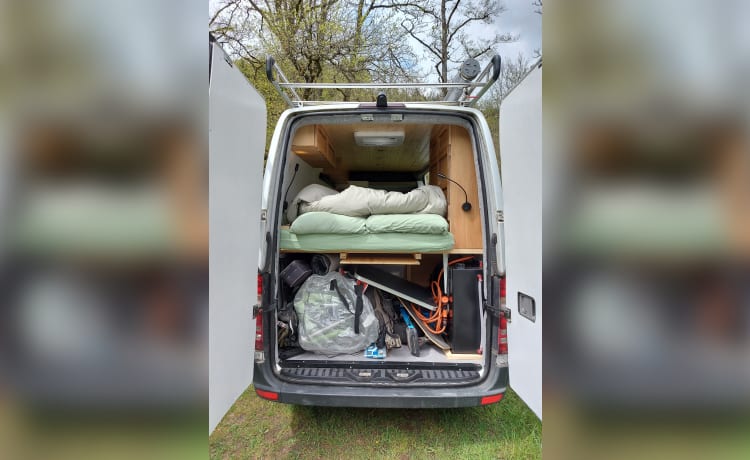 2p Mercedes Sprinter cozy campervan 