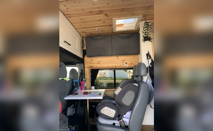 Trevor the Transit – Camping-car furtif à 5 places