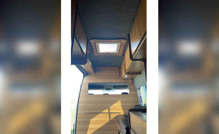 3 berth Mercedes-Benz campervan from 2015