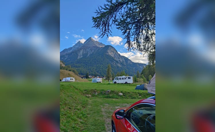 Roof tent 160 with Fiat🇮🇹