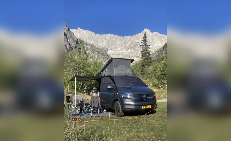 Pampus – Sportif [2023] VW T6.1 SpaceCamper 2.0/DSG 5Pers BusCamper