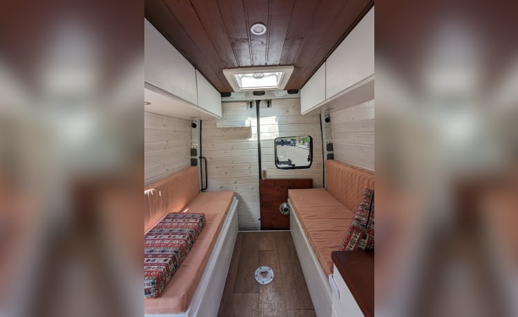 Camper Mercedes-Benz compatto e completamente attrezzato 