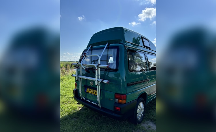 Gus the Bus – Compacte VW Westfalia