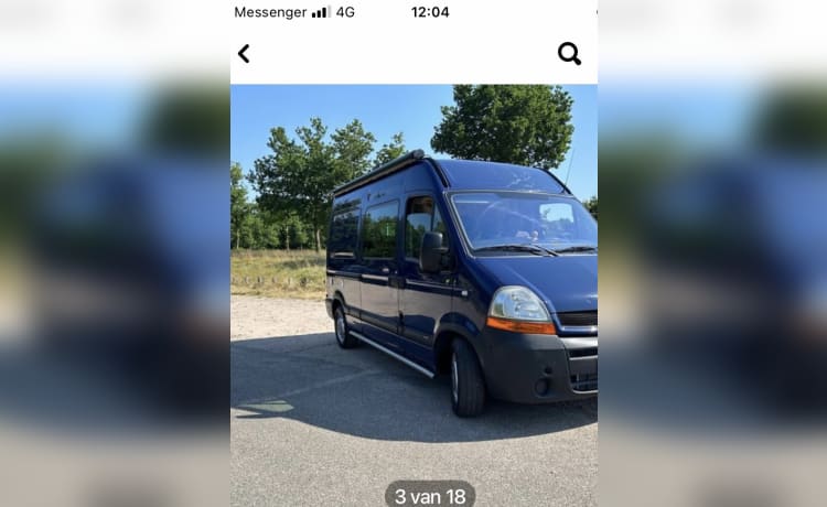 Koosje – 2p Renault campervan uit 2004