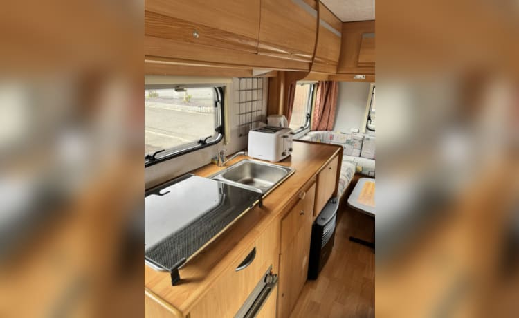 Kelpie king – Fiat Ducato Elnagh da 6 posti letto