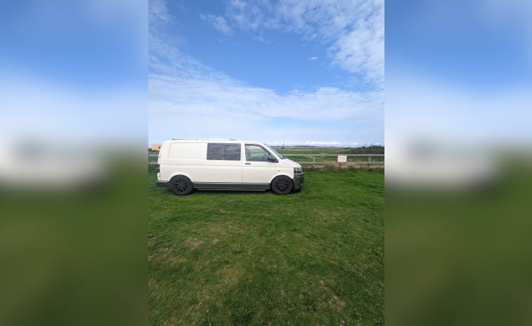 Big Dave – VW Transporter LWB - Perfect van for your first camping trip! Dogs allowed!