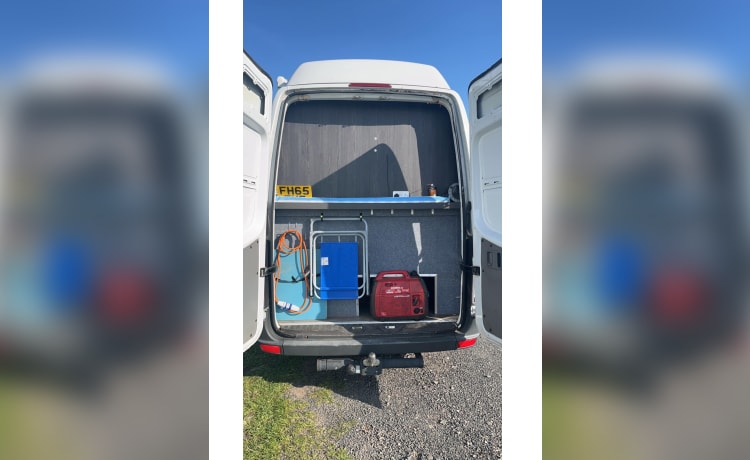 3 berth Mercedes-Benz campervan from 2015