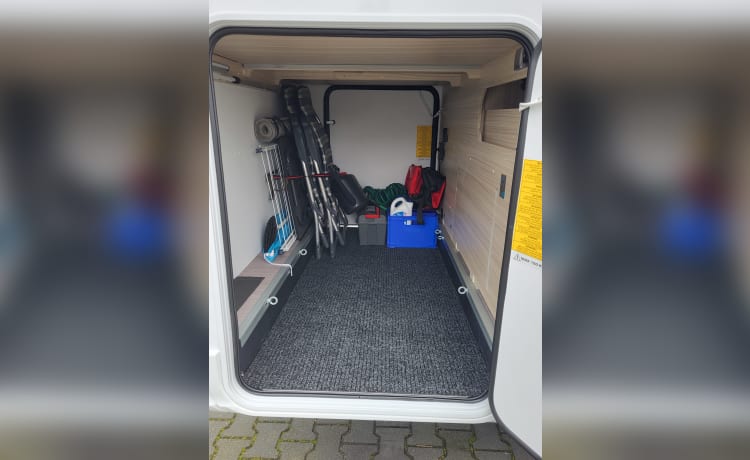 Compact DL – Zeer mooie en compacte camper (212 breed) nieuw van febr. 2024