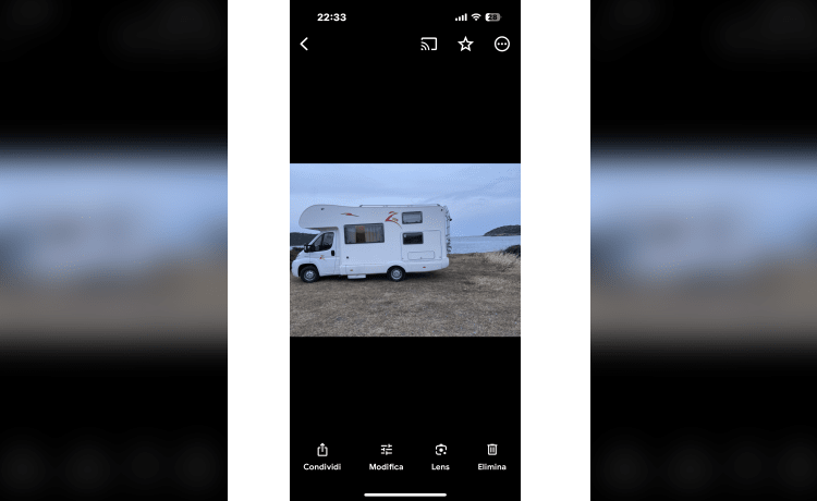 Elia – Camper 6 posti letto e viaggio