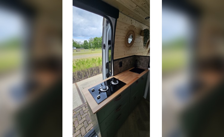 Madrid – Sprinter XXL a wonderful compact camper with lots of space!