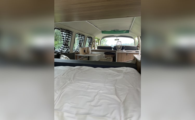 Minty – Volkswagen T2 campervan uit 1993