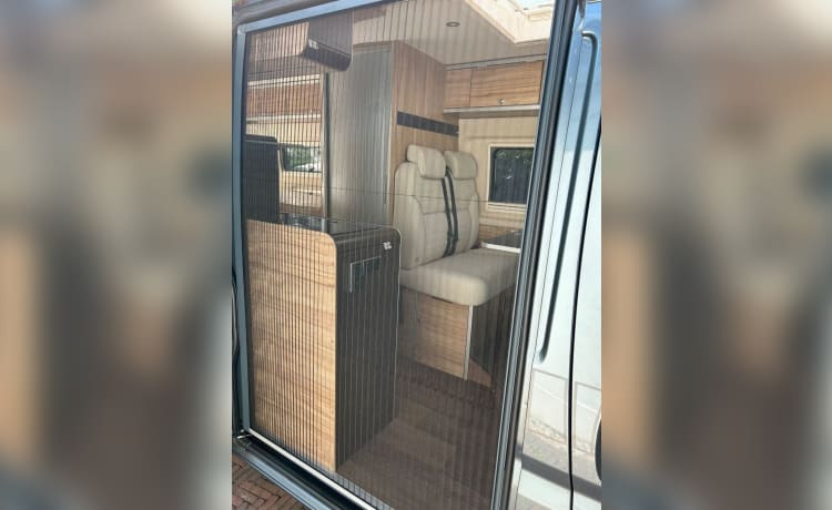 Luxury 2p HYMER bus camper
