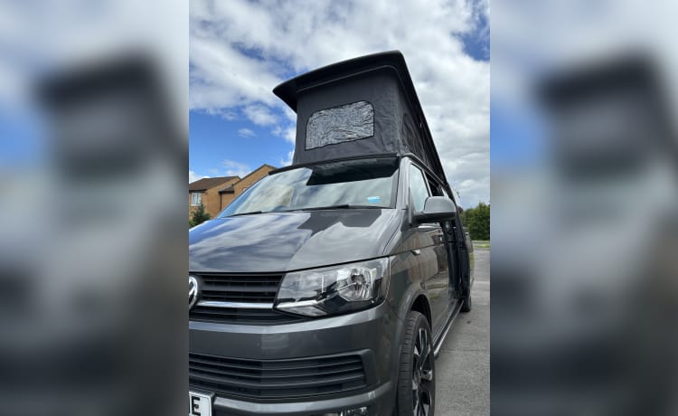 4 berth Volkswagen campervan from 2018