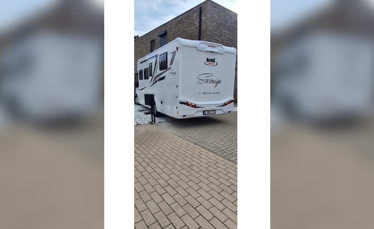 Mc Luis Sovereign – Nieuwe camper 4p Ford semi-integrated uit 2023