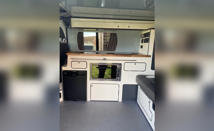 Camper VW T6.1 con 4 posti letto 