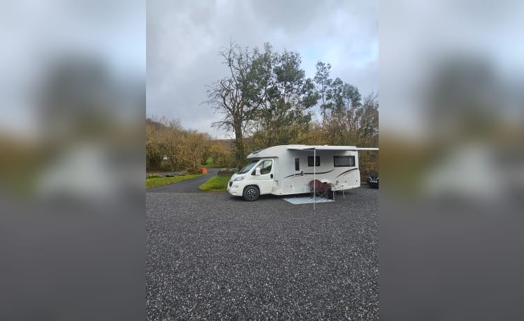 5 belts and 6 berth Fiat AutoRoller 747  year 2021