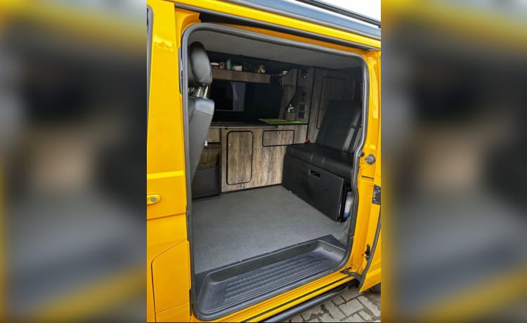 4 berth Volkswagen campervan from 2016