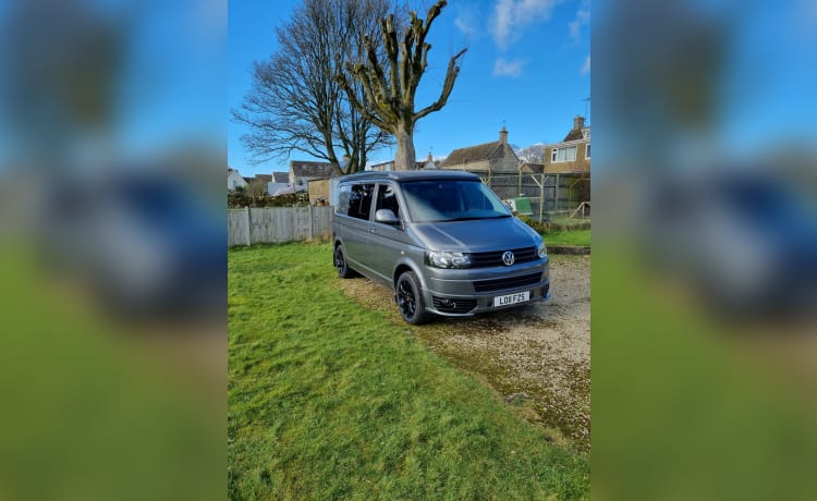 4 berth T5 Volkswagen campervan 