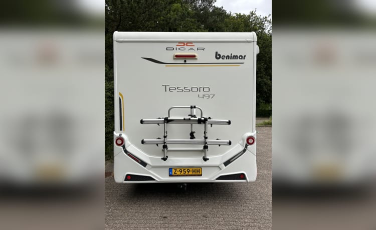 Benimar Tessoro 497 bj:2020  – 4p Benimar Tessoro 497 Teilintegrierter von 2020 AIRCO in NEUEM ZUSTAND!