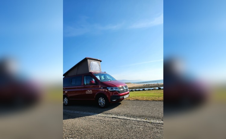 Ruby – Luxe transporter 6.1 auto-campervan uit 2023