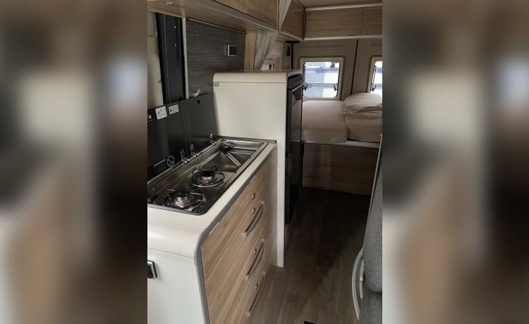 Hymer Grand Canyon (2021) voor 2 of 4 personen