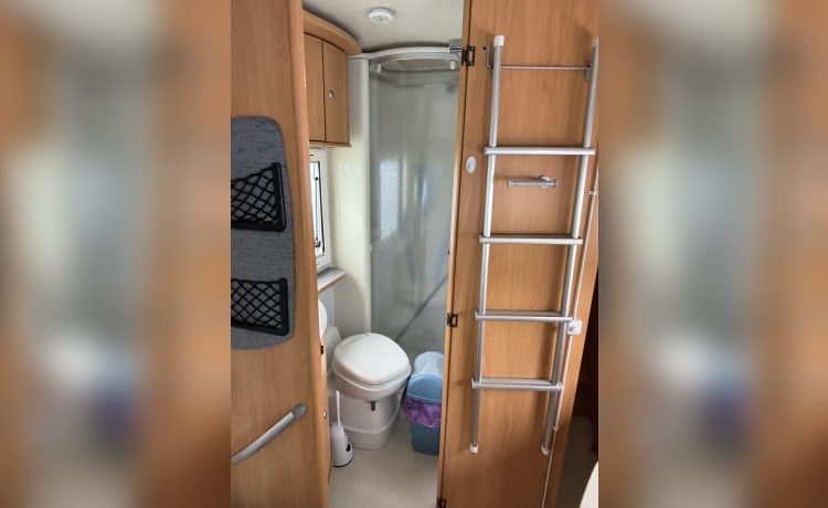 De Kiwi – 4p Chausson alcove uit 2004