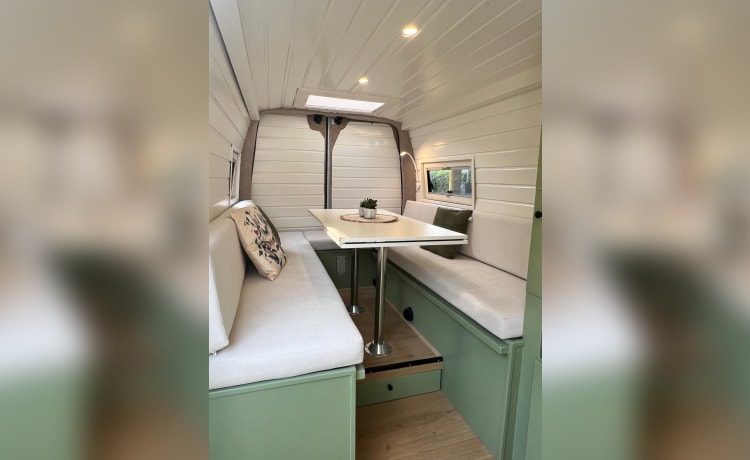 Camping-car 2024 moderne et attrayant, spacieux et auto-construit