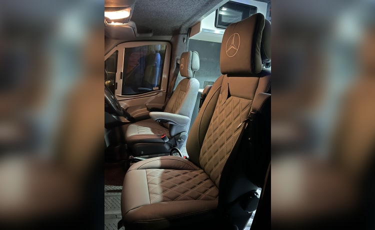 Mercedes-Benz Wohnmobil mit 4 Schlafplätzen, Baujahr 2015