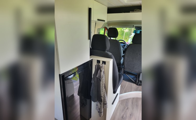 Camper autobus Fiat Ducato da 5 persone (costruito nel 2017) (costruito nel 2023)