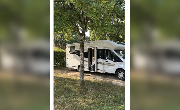 Benimar Cocoon 468 – Casa mobile DELUXE 4 pers con gancio traino