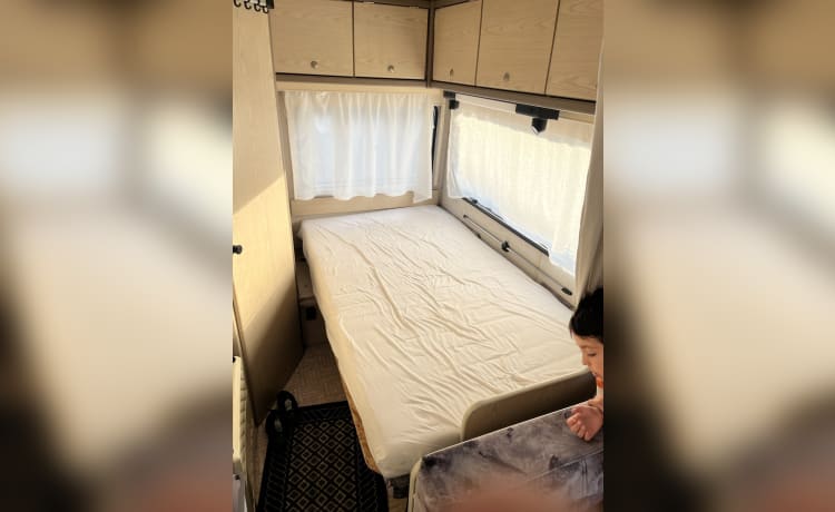 NP – Motorhome sleeps up to 6