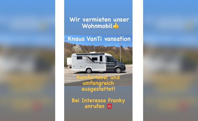FrankyS Sunshine Caravan – Knaus Van-Ti Vansation 640 MEG