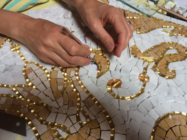 Mosaïques taillées et +