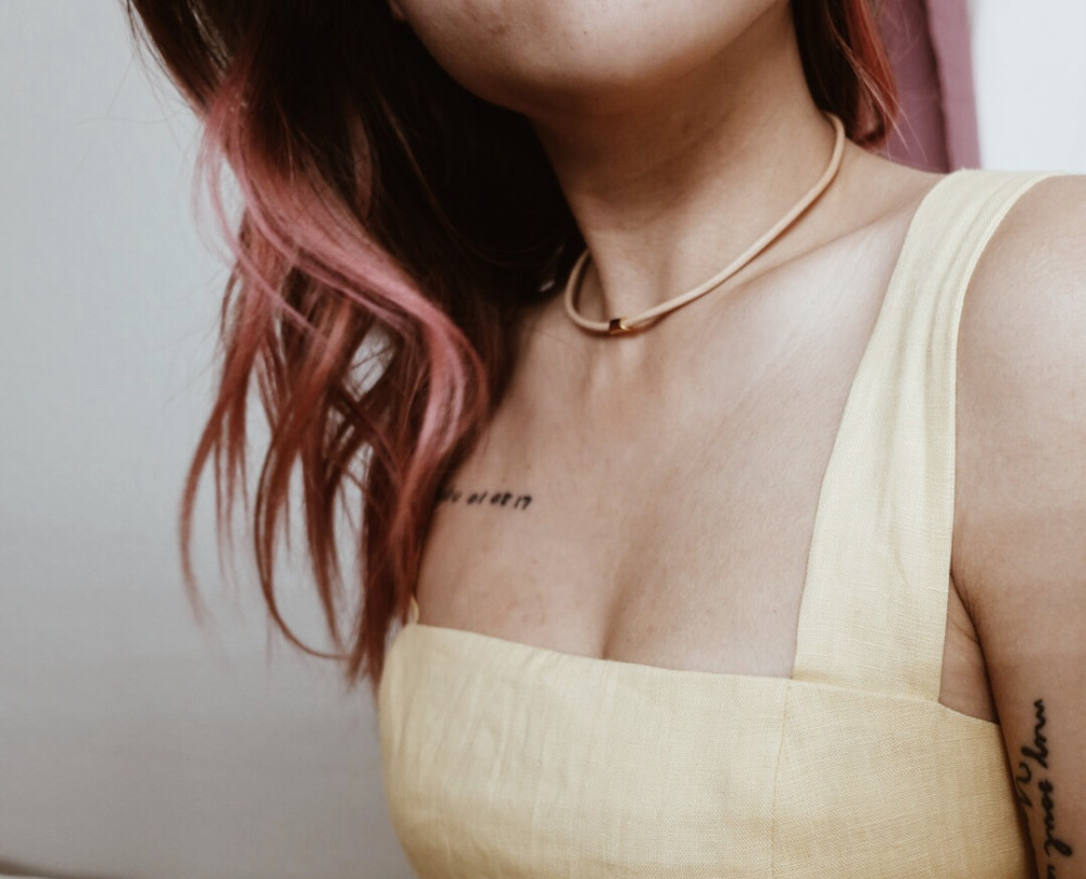 PomPom Hoops + Double Leather Choker - Product Review