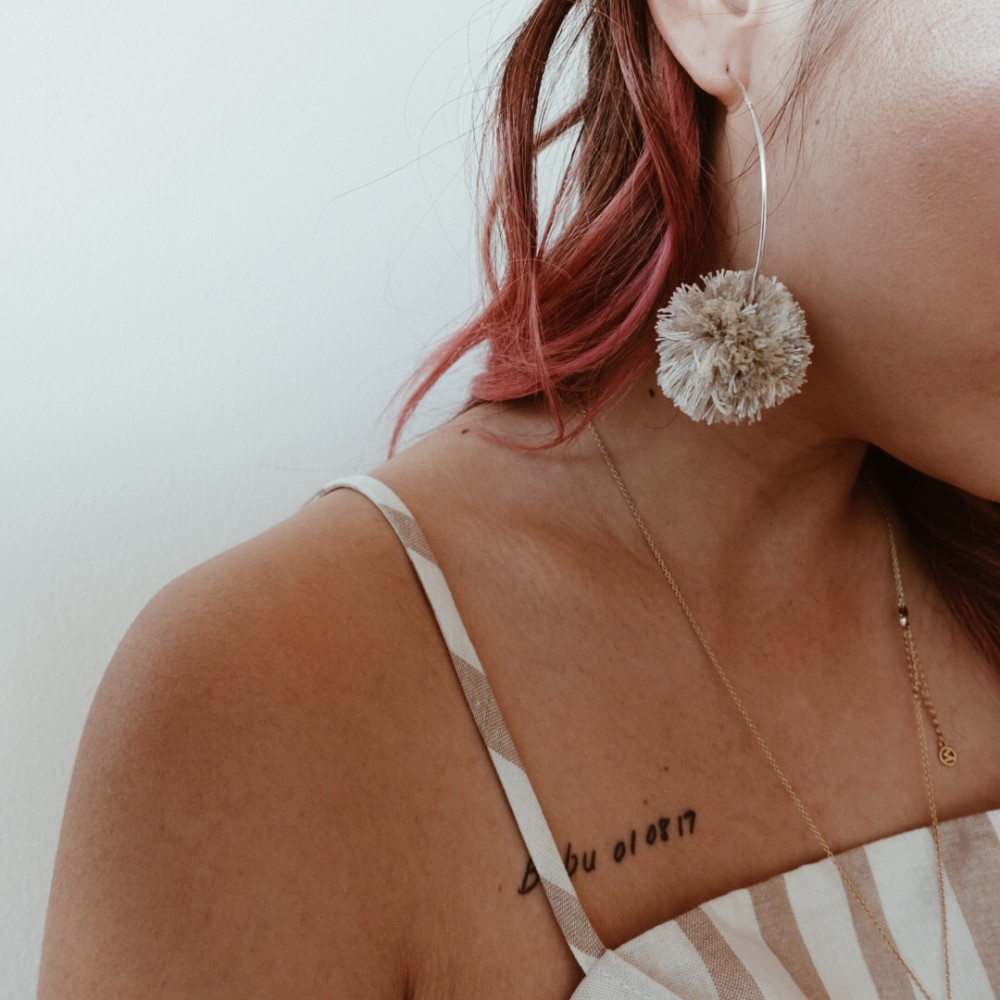 PomPom Hoops + Double Leather Choker - Product Review