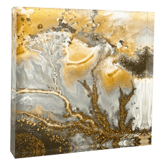 Acrylic Block, Floodplain Country, NT