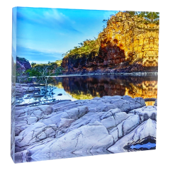 Acrylic Block, Morning, Katherine Gorge, NT