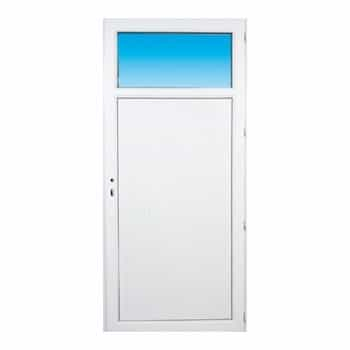 Bloc porte de service PVC